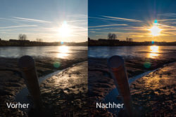 Niedermooser See - Ist Fotografie Kunst - Vogelsbergliebe - vorher-nachher