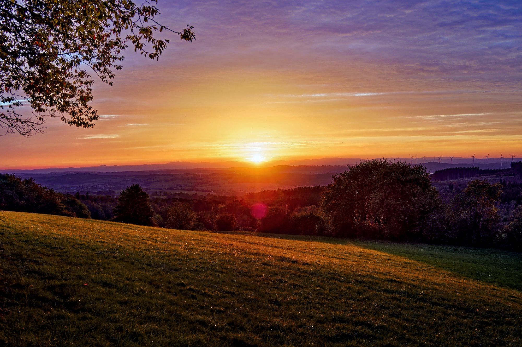 Sonnenaufgang-Vogelsberg-