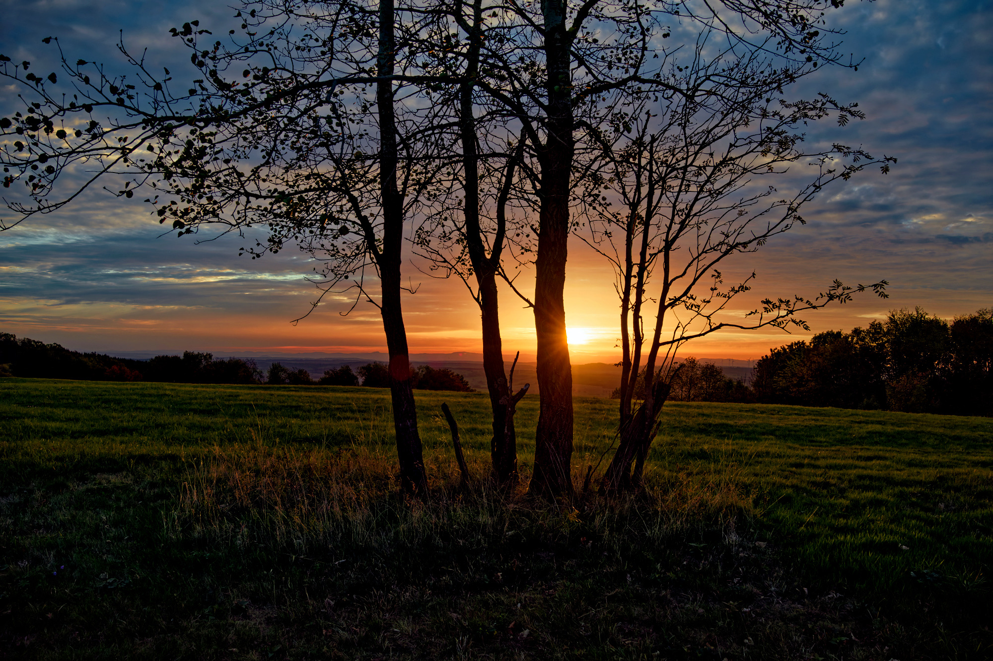 Sonnenaufgang-Vogelsberg-