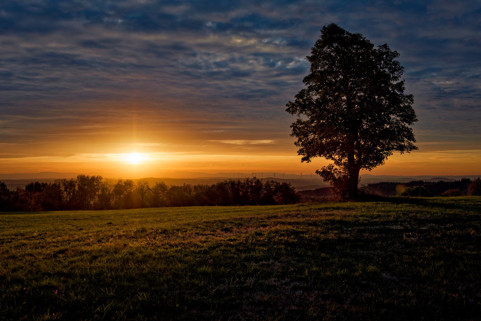 Sonnenaufgang-Vogelsberg-